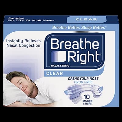 Breathe Right Nasal Strips Clear