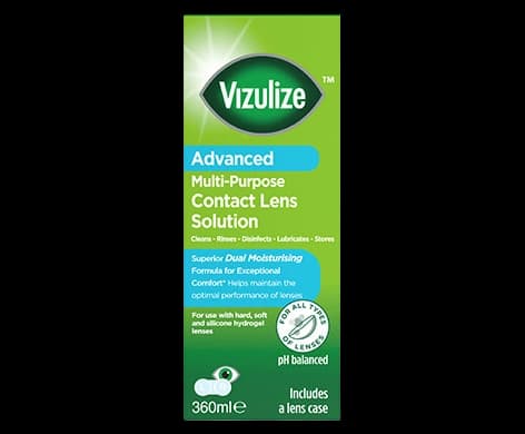 Vizulize Advanced Multi-Purpose Contact Lens Solution