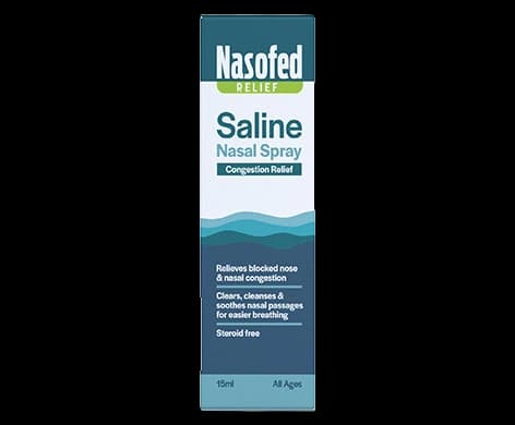 Nasofed Relief Saline Nasal Spray