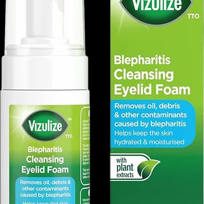 Vizulize Blepharitis Cleansing Eyelid Foam
