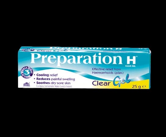 Preparation H Clear Gel