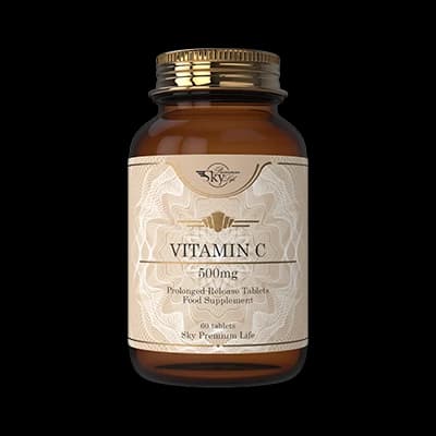 Vitamin C Tablets packaging which is available to order online from NowPatient with next day delivery
