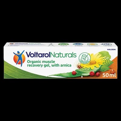 Voltarol Naturals packaging which is available to order online from NowPatient with next day delivery
