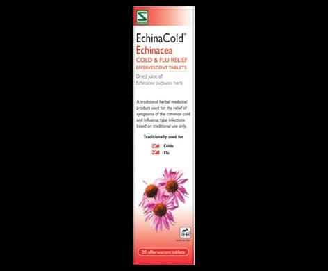 EchinaCold Echinacea Cold & Flu Relief Effervescent Tablets