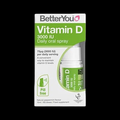 D3000 Vitamin D Daily Oral Spray packaging which is available to order online from NowPatient with next day delivery