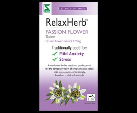 RelaxHerb Passion Flower Tablets