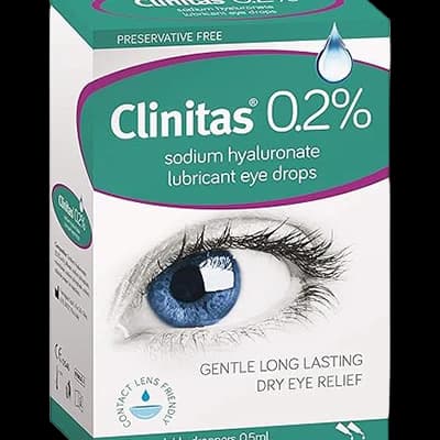 Clinitas 0.2% (Unit dose) packaging which is available to order online from NowPatient with next day delivery