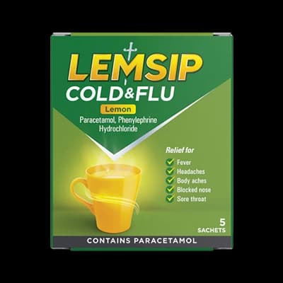 Lemsip Cold & Flu Lemon