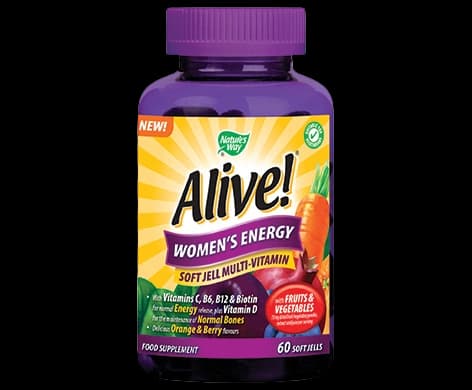 Alive! Women’s Energy Soft Jell Multi-Vitamin