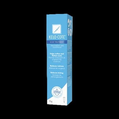 KELO-COTE Gel packaging which is available to order online from NowPatient with next day delivery