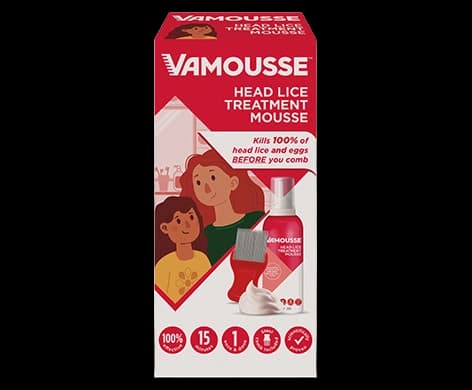 Vamousse Head Lice Treatment Mousse