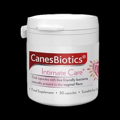 Canesbiotics Oral Capsules packaging which is available to order online from NowPatient with next day delivery