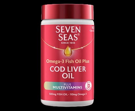 Seven Seas Omega-3 Fish Oil plus Cod Liver Oil plus Multivitamins