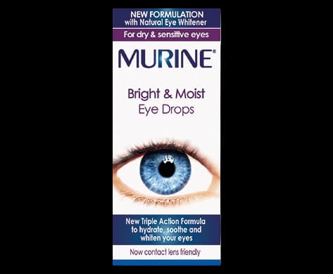 Murine Bright & Moist Eye Drops