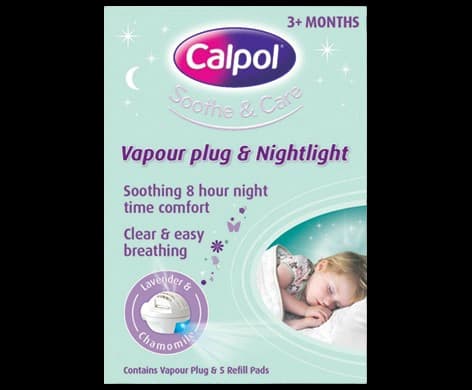 Calpol Soothe & Care Vapour Plug & Nightlight