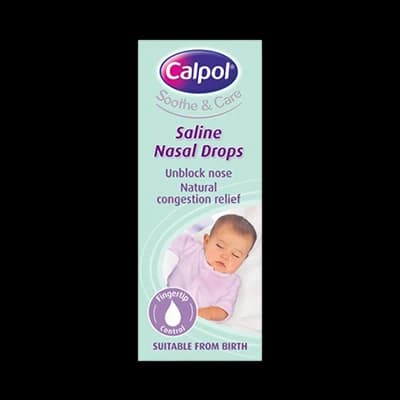 Calpol Soothe & Care Saline Nasal Drops