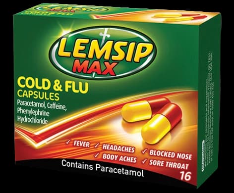 Lemsip Max Cold & Flu Capsules