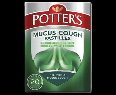 Potter’s Mucus Cough Pastilles