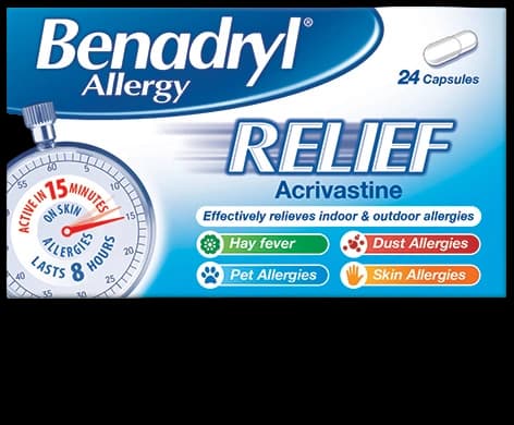 Benadryl Allergy Relief Capsules