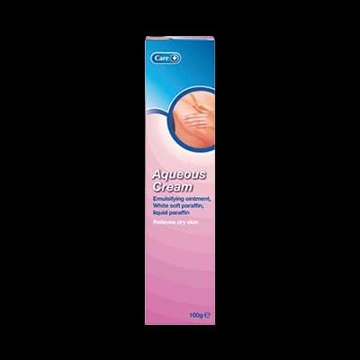 Care Aqueous Cream packaging which is available to order online from NowPatient with next day delivery