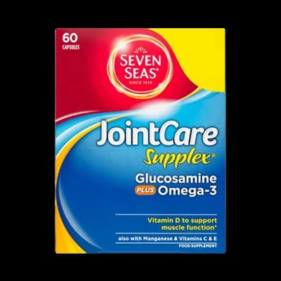 Seven Seas Jointcare Supplex packaging which is available to order online from NowPatient with next day delivery