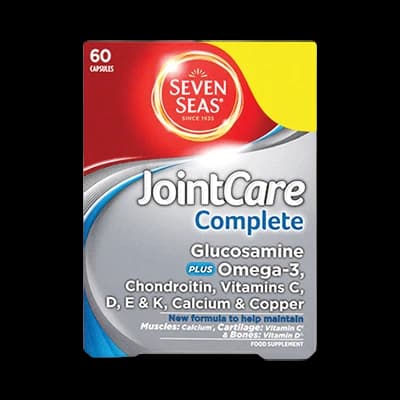 Seven Seas Jointcare Complete packaging which is available to order online from NowPatient with next day delivery