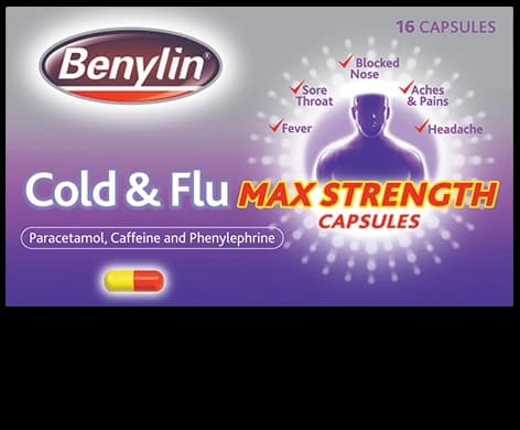 Benylin Cold & Flu Max Strength Capsules