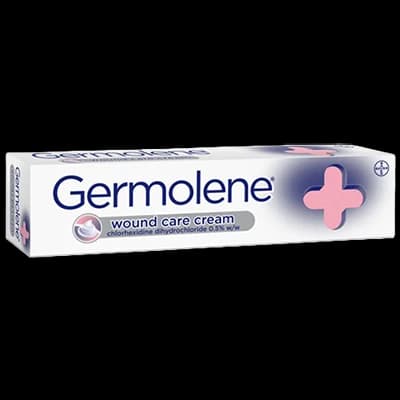 Germolene Wound Care Cream packaging which is available to order online from NowPatient with next day delivery