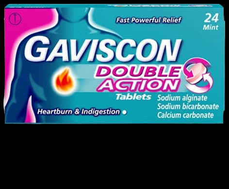 Gaviscon Double Action Mint Tablets
