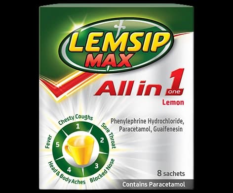 Lemsip Max All in One Lemon