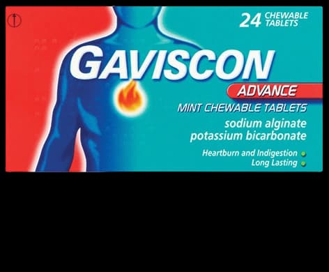 Gaviscon Advance Mint Chewable Tablets