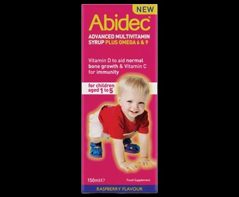 Abidec Advanced Multivitamin Syrup plus Omega 6 & 9