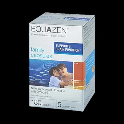 Equazen Family Capsules packaging which is available to order online from NowPatient with next day delivery