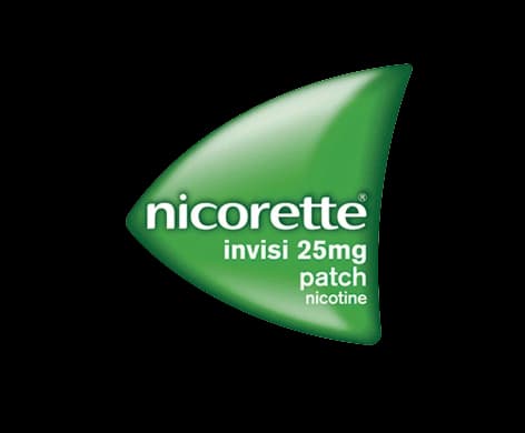 Nicorette Invisipatch 25mg, 15mg, 10mg