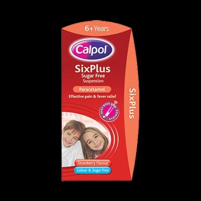 Calpol Six Plus Sugar-Free Suspension