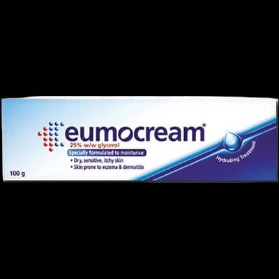 Eumocream 25%w/w packaging which is available to order online from NowPatient with next day delivery