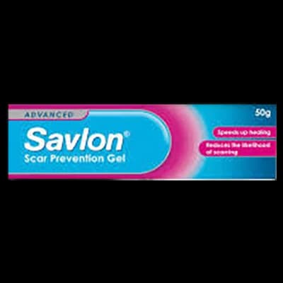 Savlon Advanced Healing Gel packaging which is available to order online from NowPatient with next day delivery