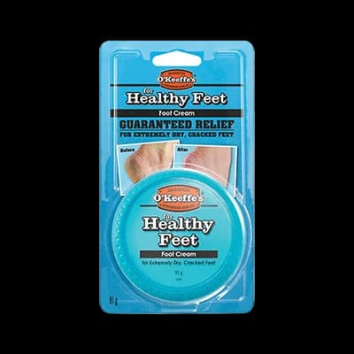 Healthy Feet Foot Cream packaging which is available to order online from NowPatient with next day delivery