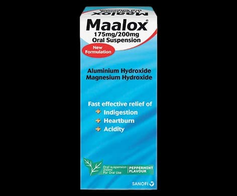 Maalox 175mg/200mg Oral Suspension