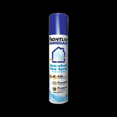 Frontline Homegard Household Spray packaging which is available to order online from NowPatient with next day delivery