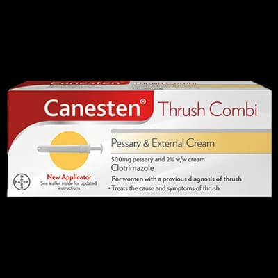 Canesten Thrush Combi Pessary & External Cream