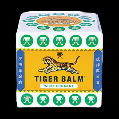 Tiger Balm White packaging which is available to order online from NowPatient with next day delivery