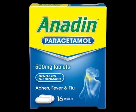 Anadin Paracetamol Tablets