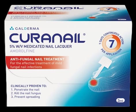 Curanail 5%w/v Medicated Nail Lacquer