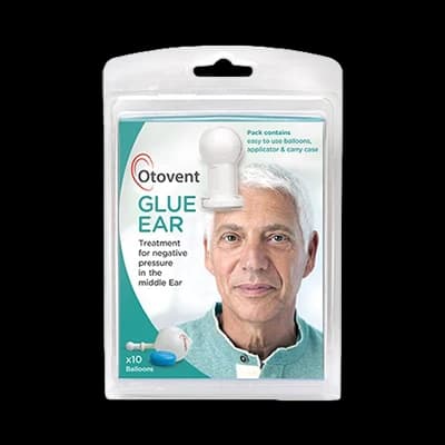 Otovent Adult packaging which is available to order online from NowPatient with next day delivery