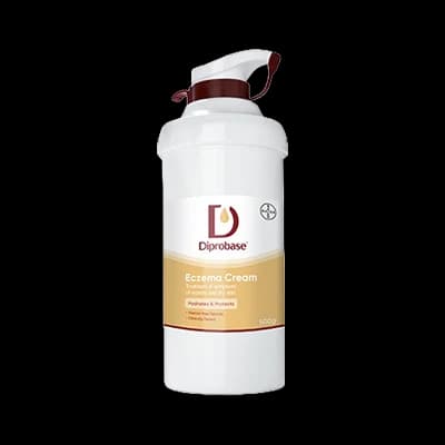 Diprobase Eczema Cream packaging which is available to order online from NowPatient with next day delivery
