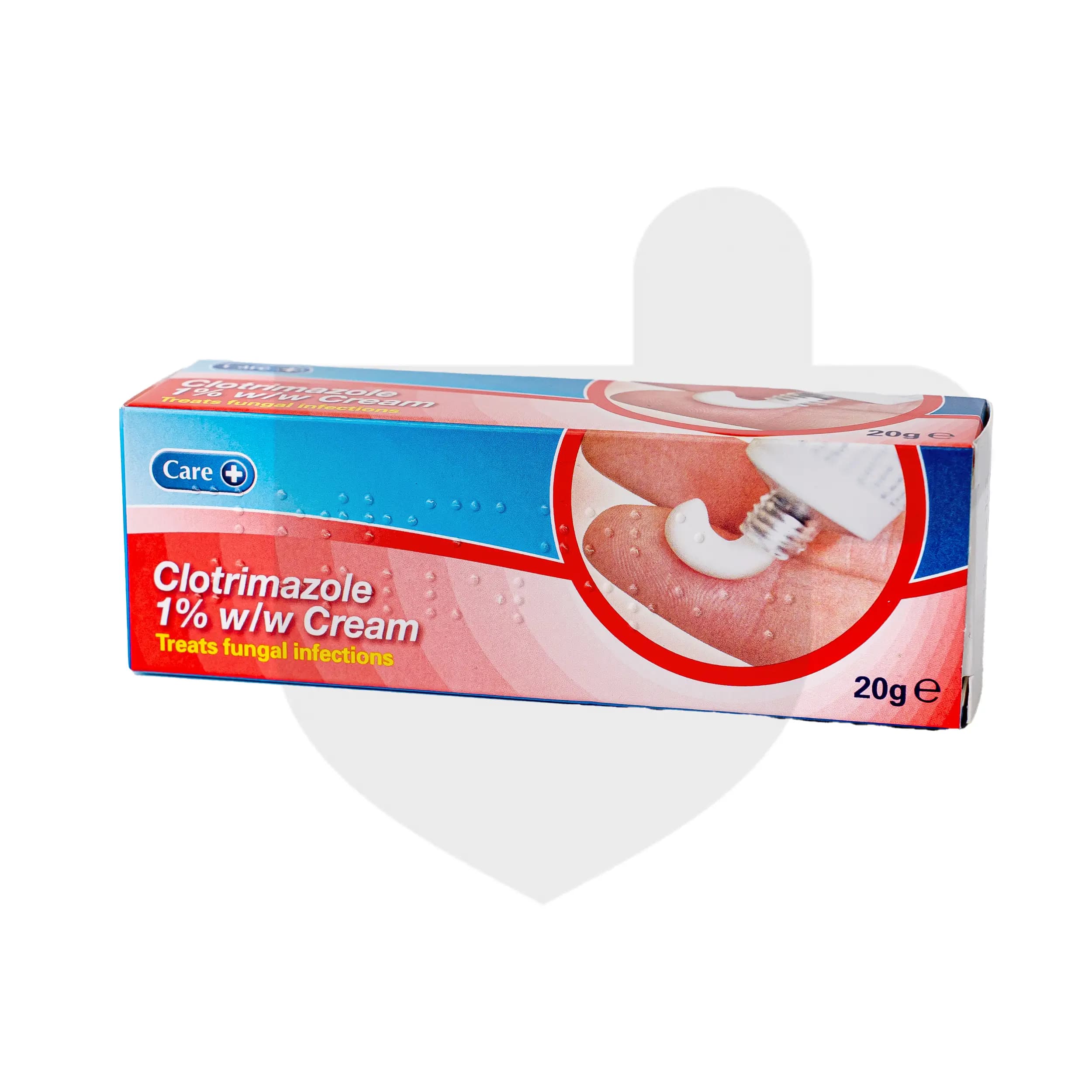 Clotrimazole packaging which is available to order online from NowPatient with free next day delivery