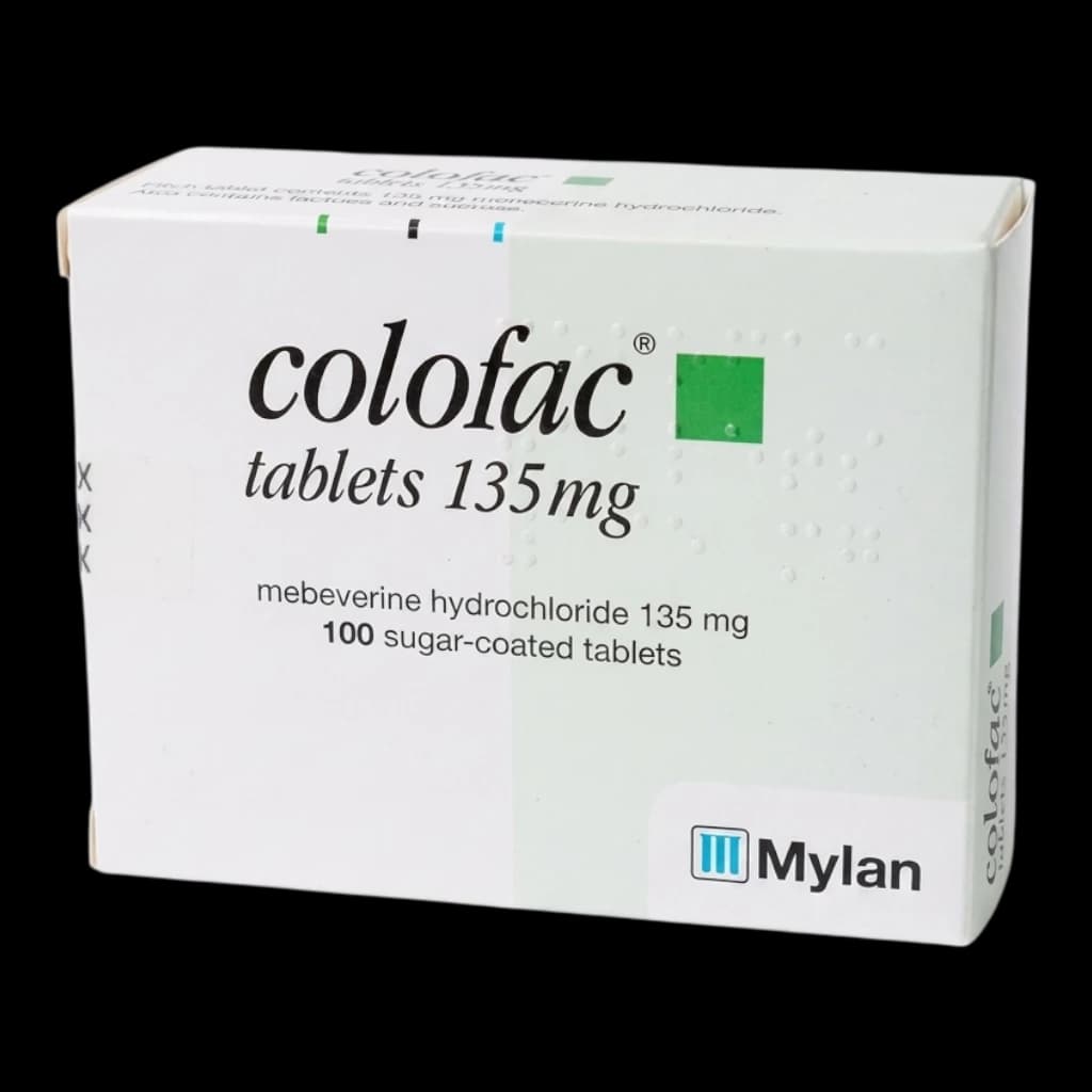 A box of Colofac tablets.