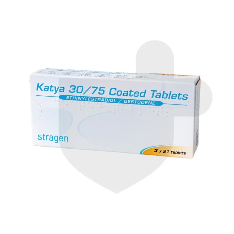 Katya packaging which is available to order online from NowPatient with free next day delivery