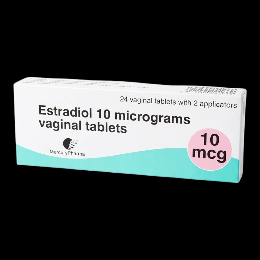 Estradiol 10 micrograms vaginal tablets 10mg.